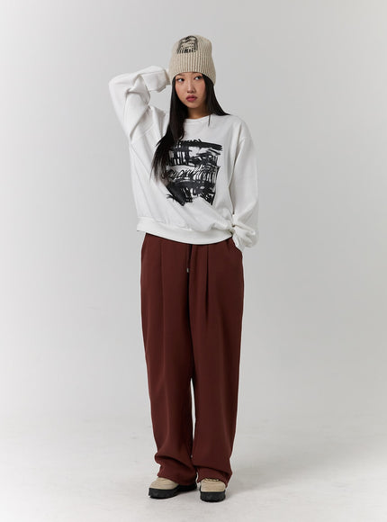 pintuck-sweatpants-cd329