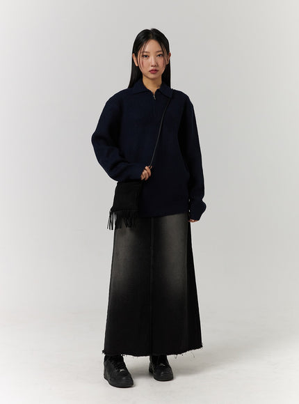 denim-raw-hem-stitch-maxi-skirt-cd329