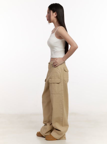 Wide-Fit Cargo Pants CM507