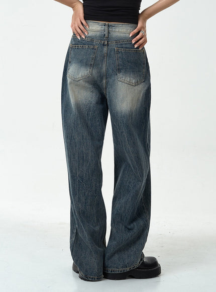 Washed Denim Pants CG10