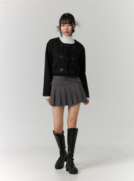 asymmetrical-belt-pleated-mini-skirt-cd308