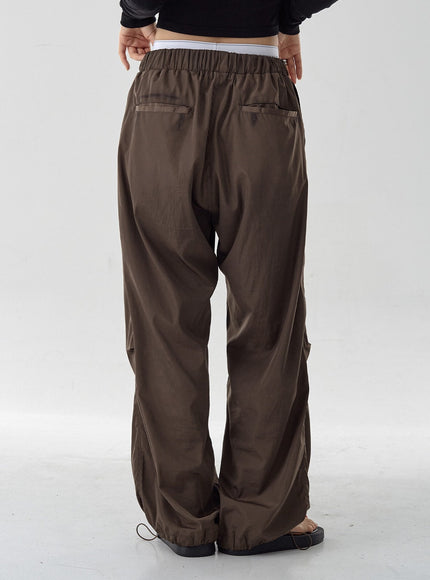 String Wide Pants Unisex CG11