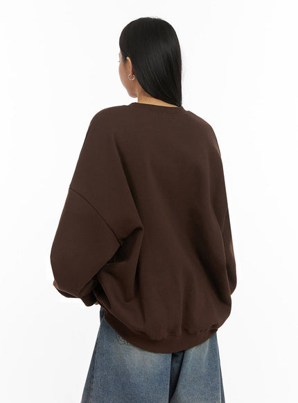 Classic Oversized Crew Neck IJ503