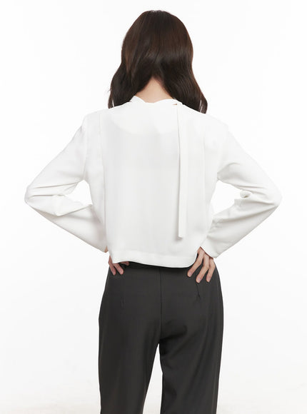 elegant-buttoned-v-neck-blouse-top-cm511