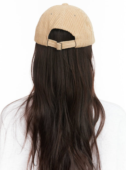 corduroy-embroidered-hat-cj515