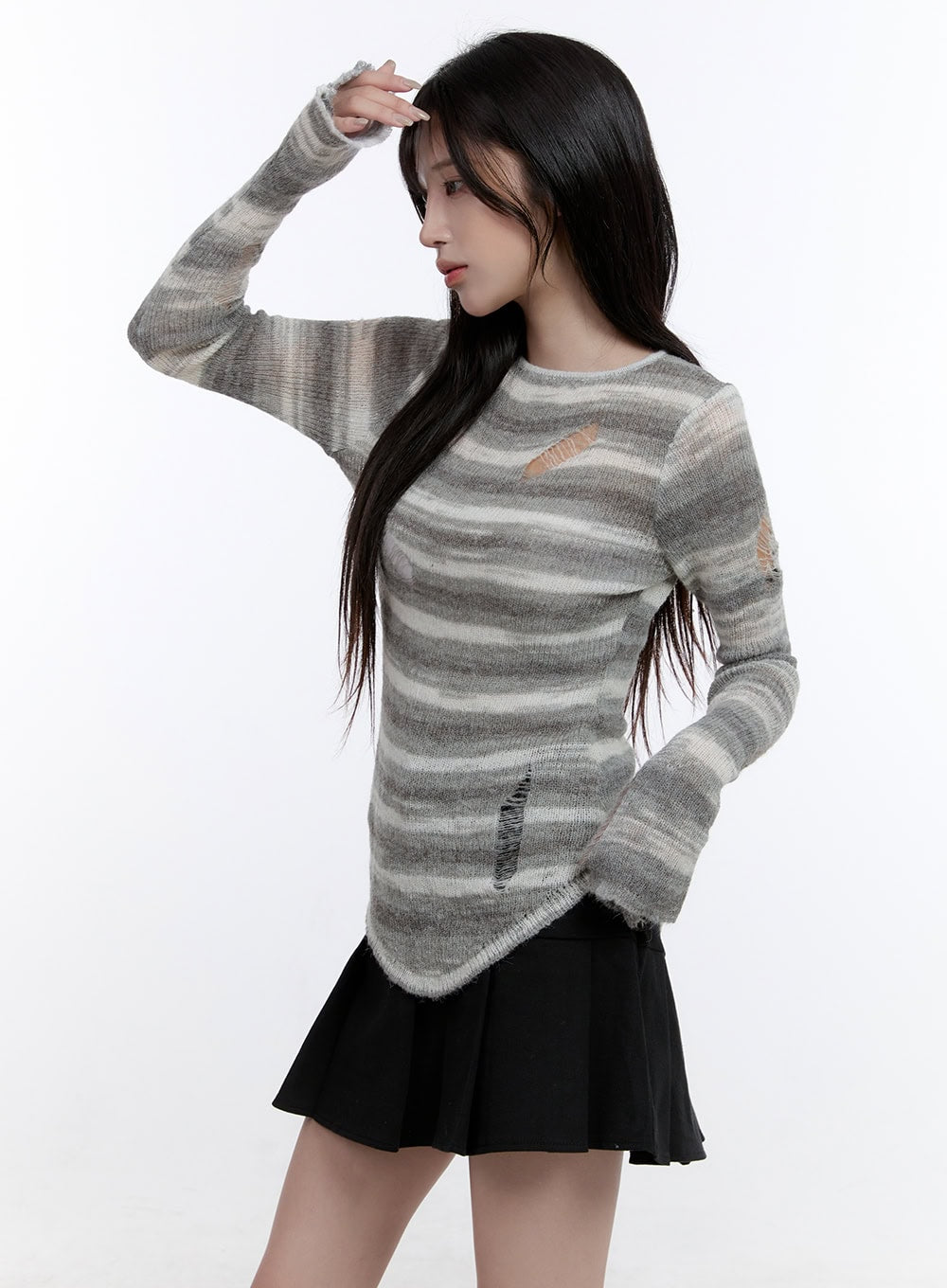 stripe-destroyed-long-sleeve-knit-top-co419