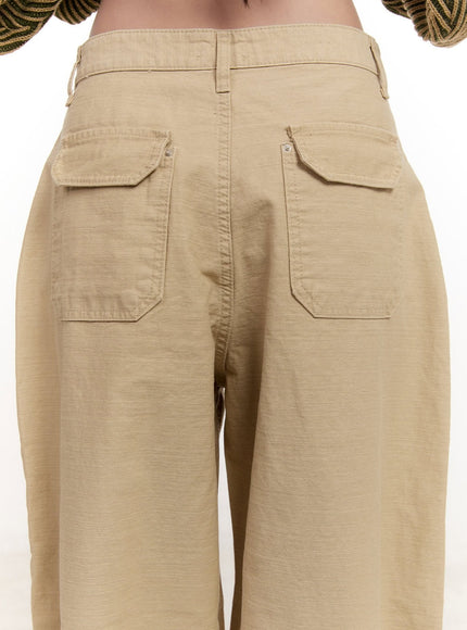 Wide-Fit Cargo Pants CM507