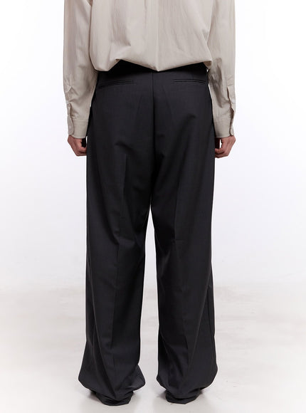 Men's Balloon-Fit Pintuck Trousers IM512