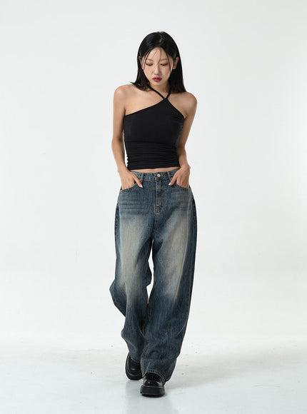 Washed Denim Pants CG10