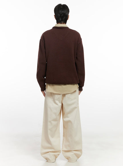 mens-pintuck-wide-leg-cotton-pants-light-beige-id413