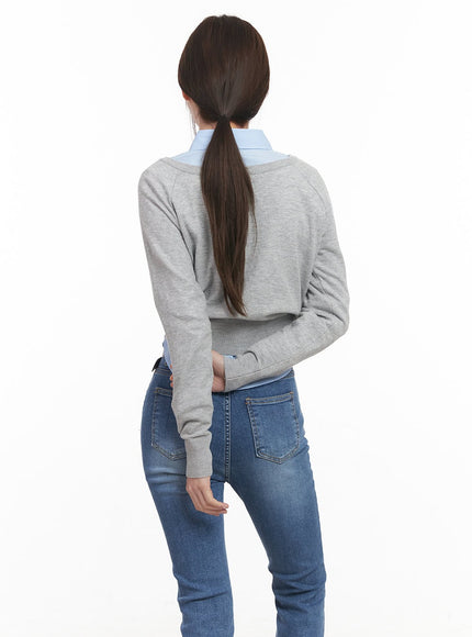 Essential Boat-Neck Sweatshirt CM511