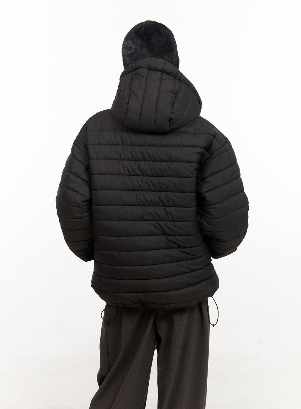 Oversized Hooded Puffer Jacket CJ501