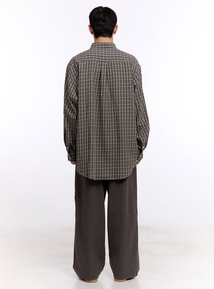 Men's Pocketed Wide-Fit Trousers IM512