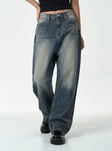 Washed Denim Pants CG10