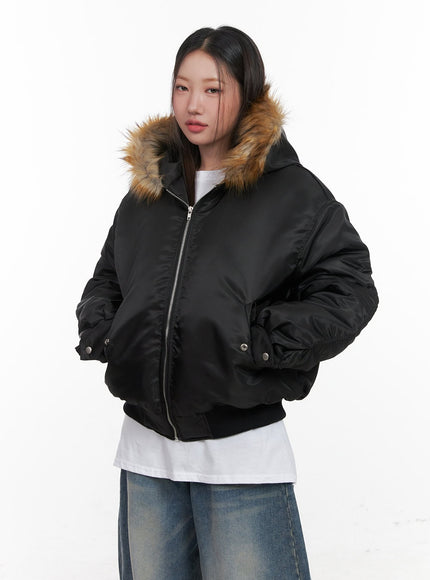 fur-detail-hooded-bomber-jacket-cd411