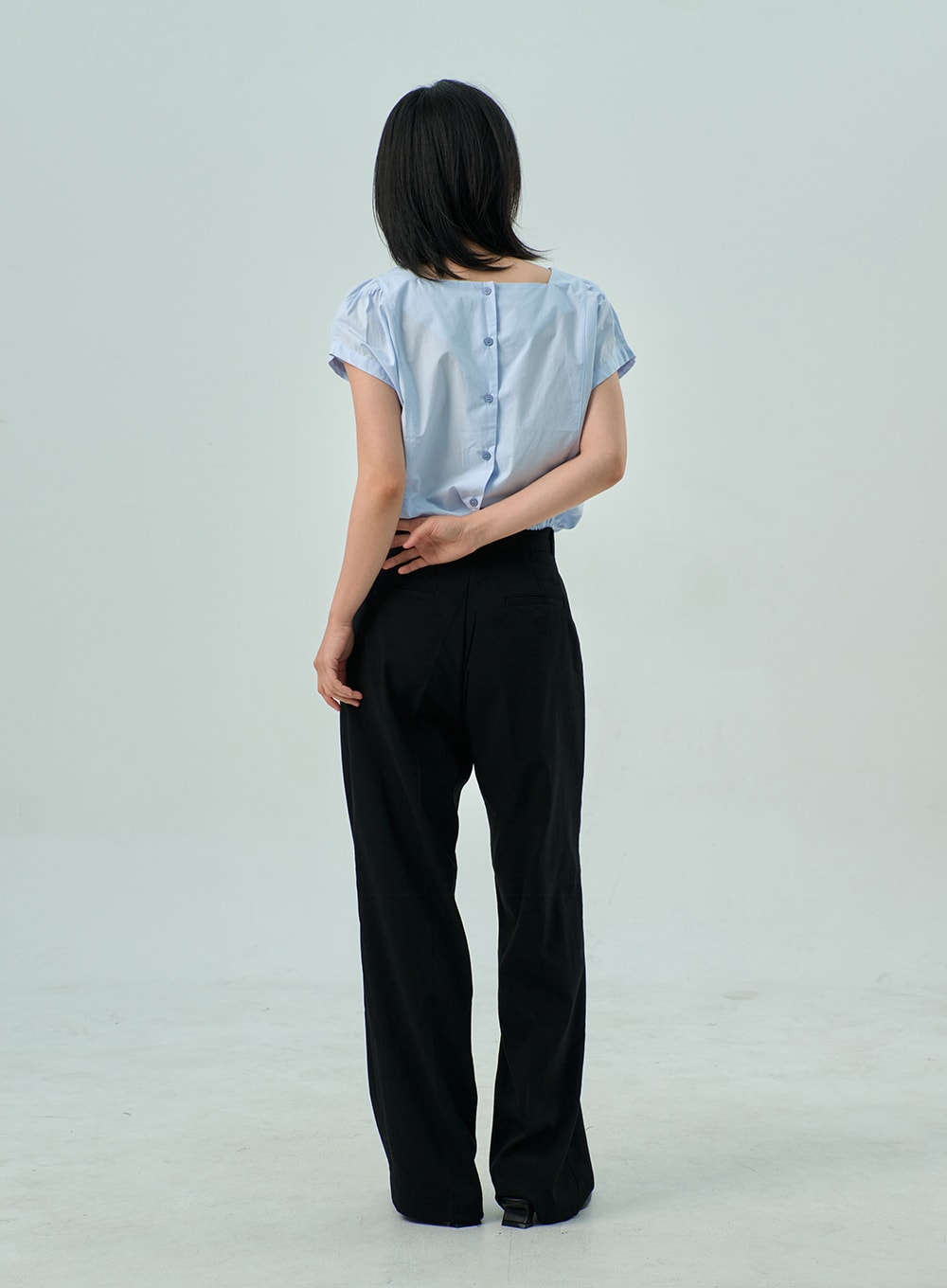 Wide Basic Tailored Pants OY310
