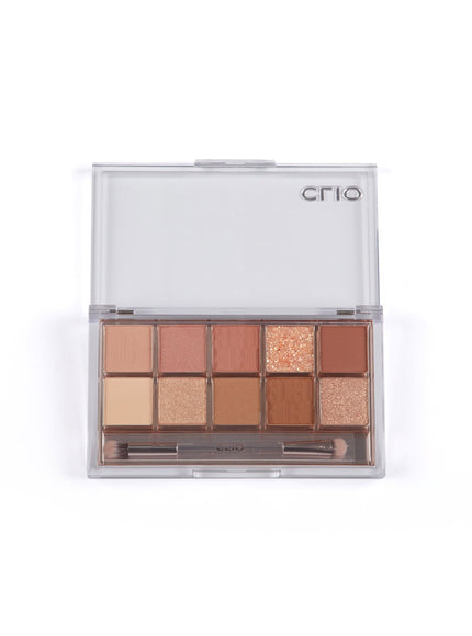 [Clio] Pro Eye Palette (0.6g*10) - 012 AUTUMN BREEZE IN SEOUL FOREST