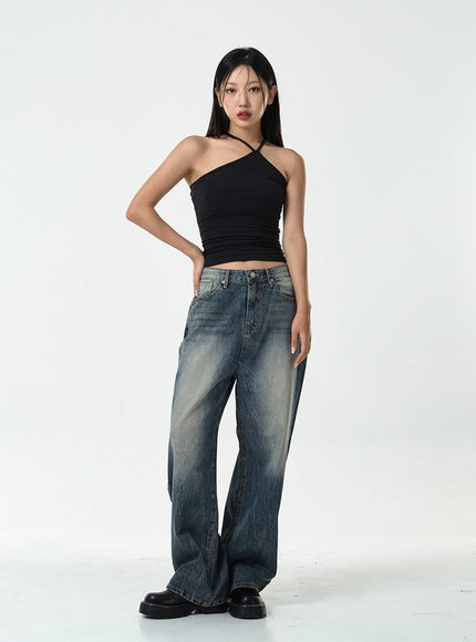 Washed Denim Pants CG10