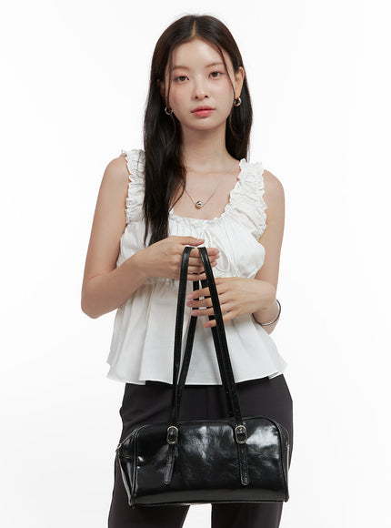 Square-shaped Shoulder Bag CA04