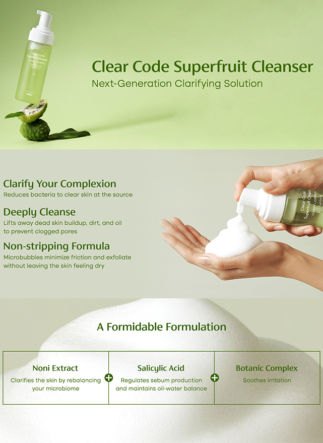 Clear Code Superfruit Cleanser