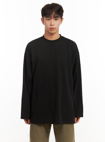 mens-long-sleeve-oversized-tee-black-id431