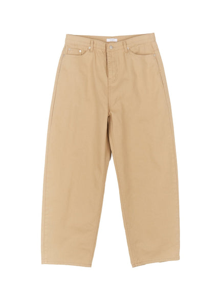 Men's Wide-Fit Cotton Pants IM514