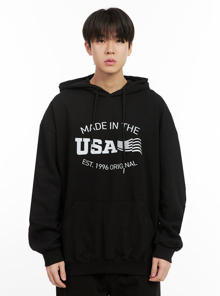 Men's Oversized Graphic Sweatshirt IJ517