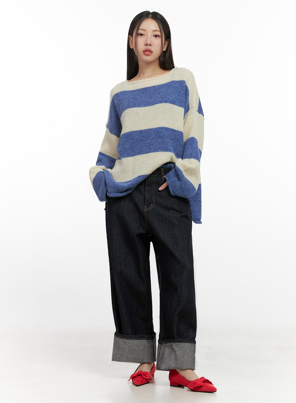 oversize-stripe-wool-sweater-in415