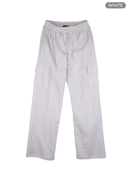 mens-cargo-sweatpants-white-ig421