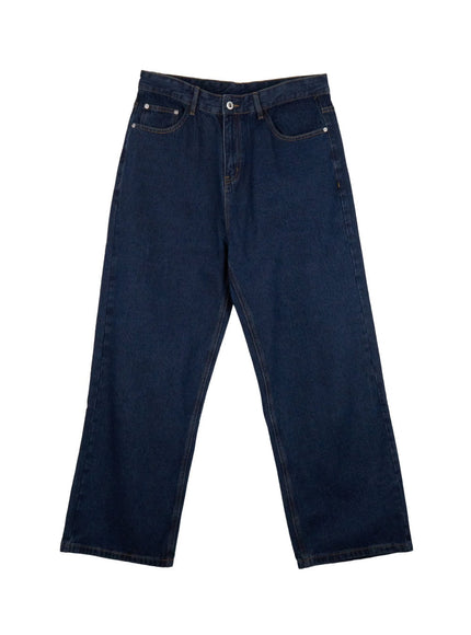 mens-wide-fit-solid-denim-jeans-id431