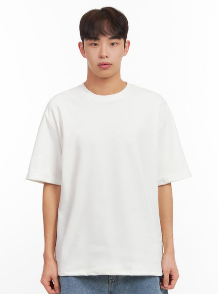 Men's Essential Round-Neck T-Shirt IF517