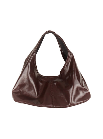 Elegant Faux Leather Shoulder Bag IM514