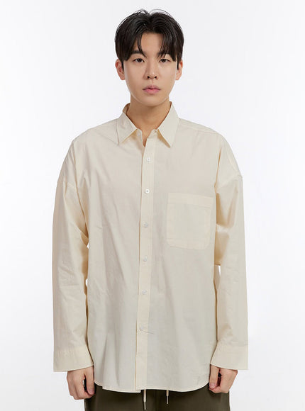 Men's Essential Collared Shirt IF528