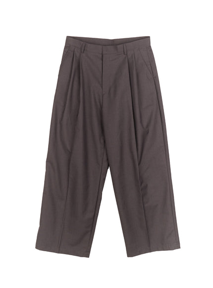 Men's Balloon-Fit Pintuck Trousers IM512