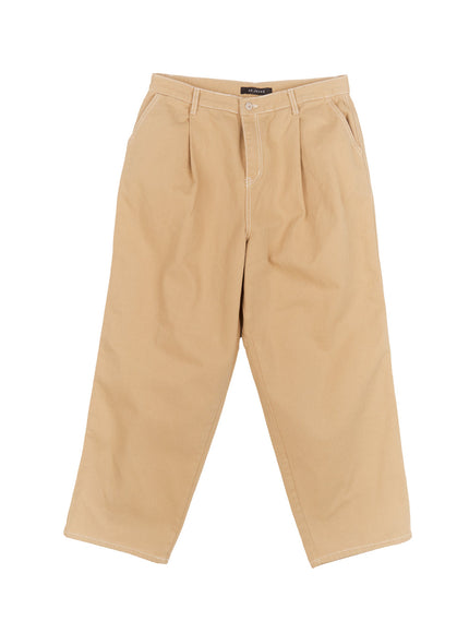 Men's Stitched Pintuck Cotton Pants IM512