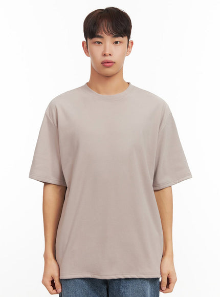 Men's Essential Round-Neck T-Shirt IF517