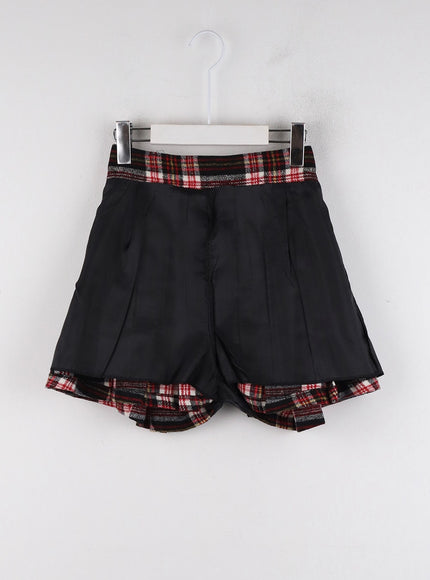 pleated-check-mini-skirt-id315