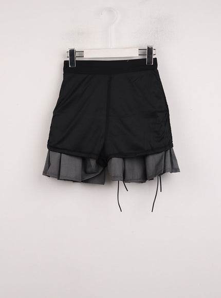 two-layered-pleated-mini-skirt-ij411