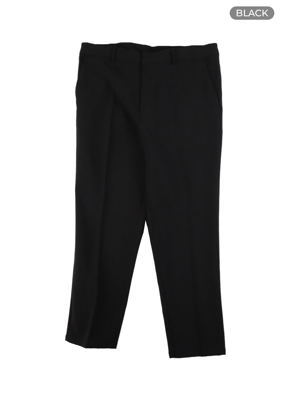 mens-straight-leg-trousers-ia401 / Black