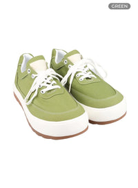 mens-chunky-sole-sneakers-iy410 / Green