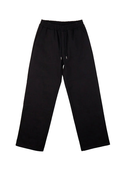 mens-urban-straight-leg-sweatpants-id431 / Black