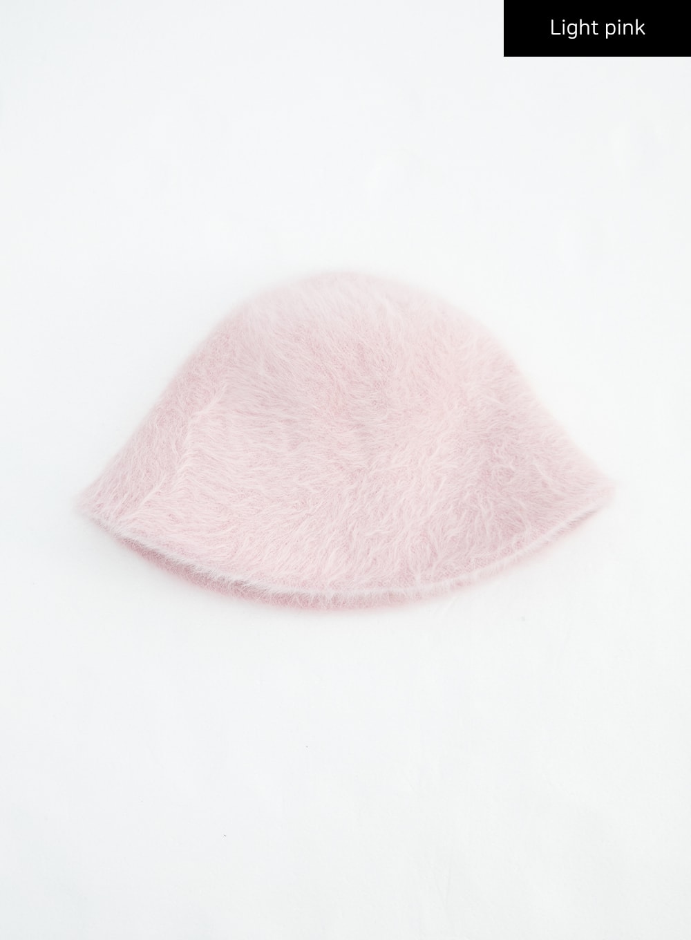 textured-bucket-hat-in317 / Light pink