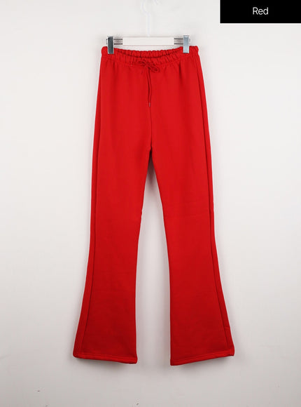 wide-leg-sweatpants-basic-id305 / Red