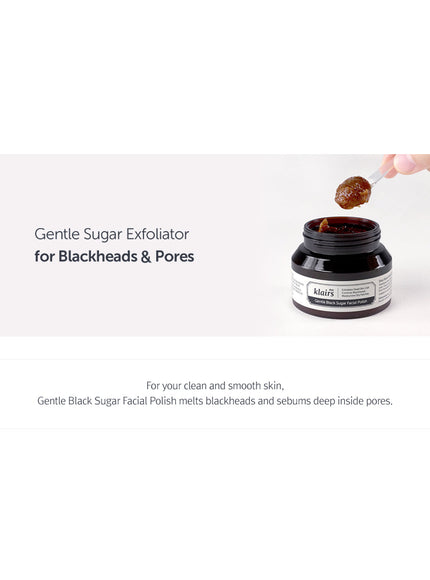 Gentle Black Sugar Facial Polish (110g)