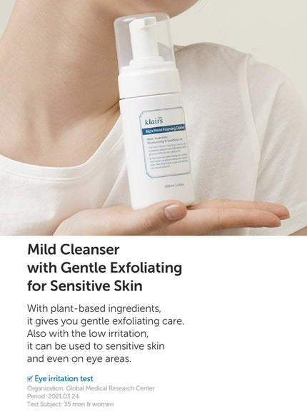 Rich Moist Foaming Cleanser (100ml)