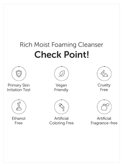 Rich Moist Foaming Cleanser (100ml)