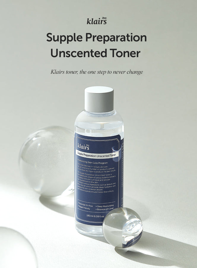 Supple Preparation Unscented Toner (180ml)