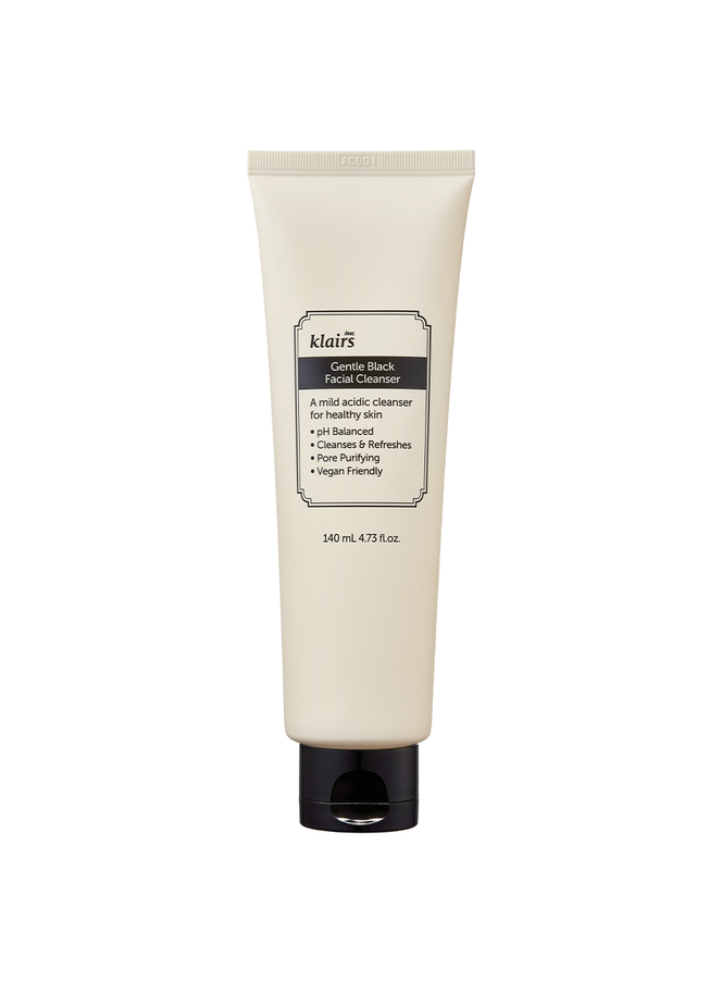 Gentle Black Facial Cleanser (140ml)