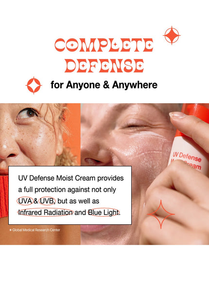 UV Defense Moist Cream SPF50+ PA++++ (50g)