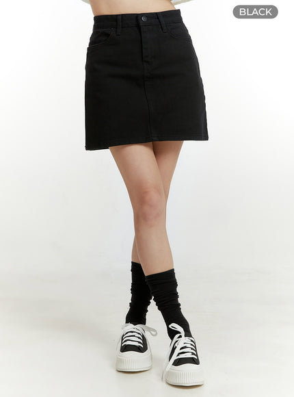 cotton-solid-mini-skirt-ou418